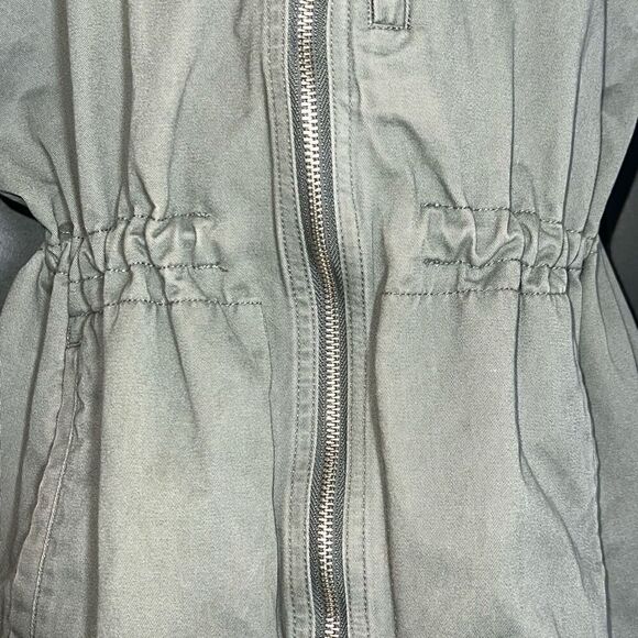 Women’s Utility Jacket – Olive Green Zip-Up – Size M - Picture 5 of 11